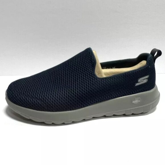 Skechers Men\'s Go Walk Max Sneaker Navy, Size 9.5EWW main image 6